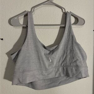 Nike Gray Dri-FIT Sports Bra Size 2X